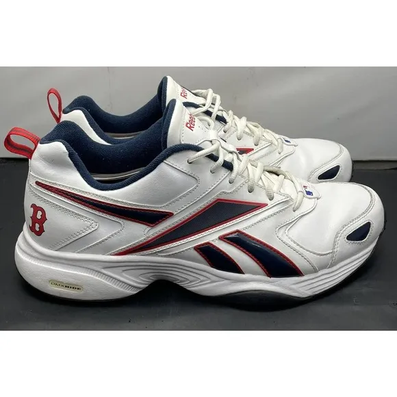 Boston Red Sox Reebok MLB Sports Authentic Collection Shoes Mens 12 Fast Ship