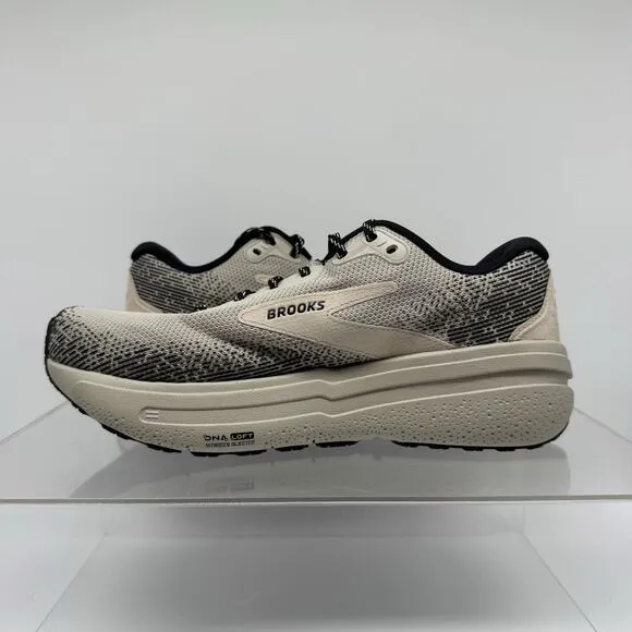 Brand New Men’s Brooks Ghost Max 2 Pelican Tan Beige Running 1104311D092 Size 9
