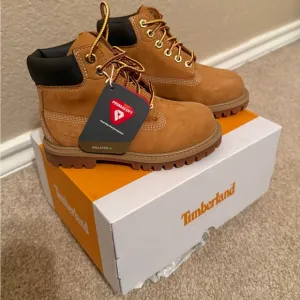 Brand NWT Timberland premium 6 inch waterproof boot wheat Nubuck! Never worn.