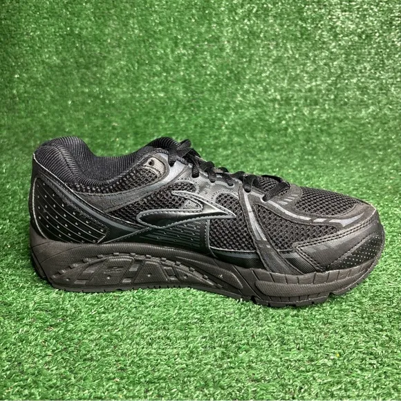 Brooks Addiction Sneakers Extra Wide 4E All Black Shoes Mens Size 9 4E