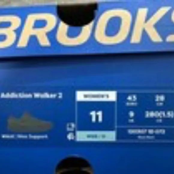 Brooks Addiction Walker 2 Women's Walking Shoes size 11 wide/D Black