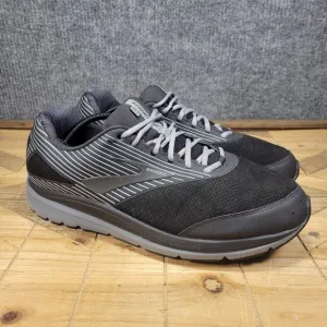 Brooks Addiction Walker Mens Walking Shoes Size 14 Wide 2E Black 1103192E083