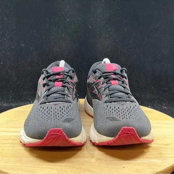 Brooks Adrenaline GTS 19 Women's Running Shoes Gray Pink 1202841B069 Size 10.5 B