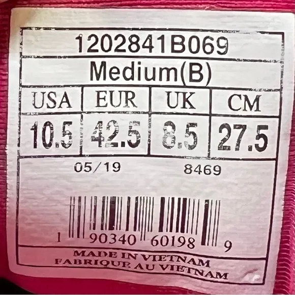 Brooks Adrenaline GTS 19 Women's Running Shoes Gray Pink 1202841B069 Size 10.5 B