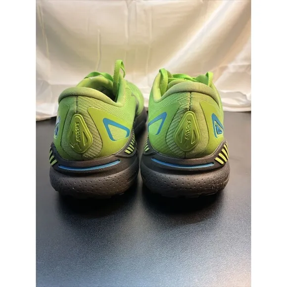 Brooks Adrenaline GTS 23 Mens 11 Shoes Green Running Walking Gym 1103911D373*