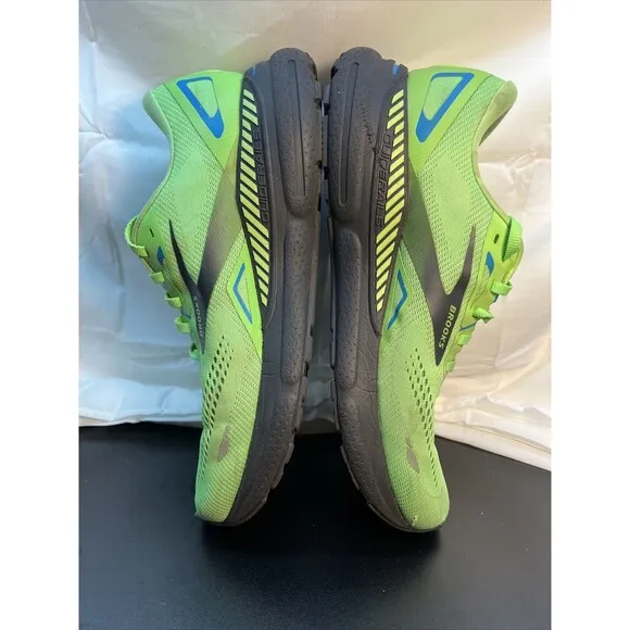 Brooks Adrenaline GTS 23 Mens 11 Shoes Green Running Walking Gym 1103911D373*