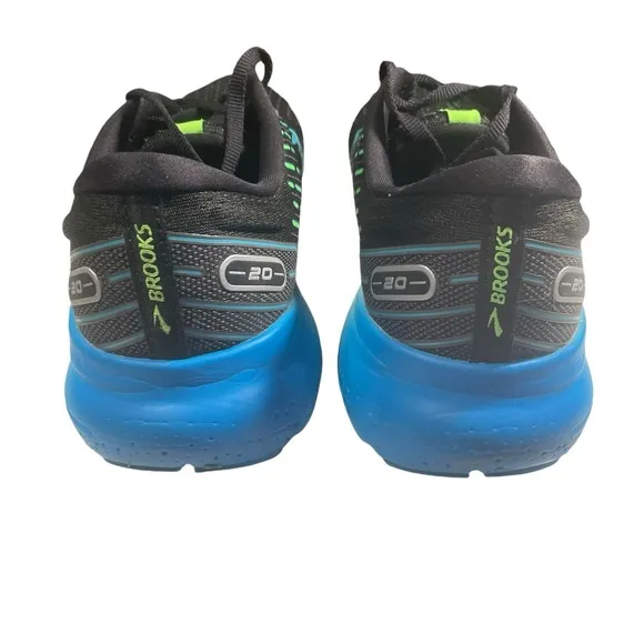 Brooks Glycerin 20 1103821D006 Black Running Shoes Sneakers Men's Size 9