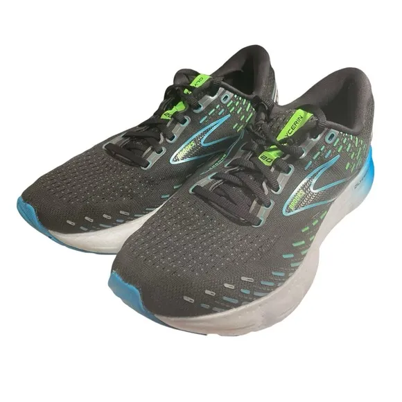 Brooks Glycerin 20 1103821D006 Black Running Shoes Sneakers Men's Size 9