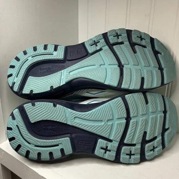 Brooks Mens Adrenaline Gts 23 Blue Running Shoes Size 11