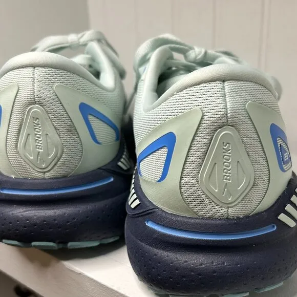 Brooks Mens Adrenaline Gts 23 Blue Running Shoes Size 11