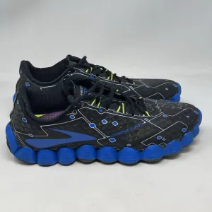 Brooks Neuro Shoes Mens 9 D Black Blue Walking Running Sneakers