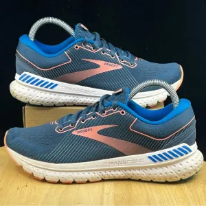 Brooks Transcend 7 1203191B480 Blue Running Shoes Sneakers Women's Size 8 B