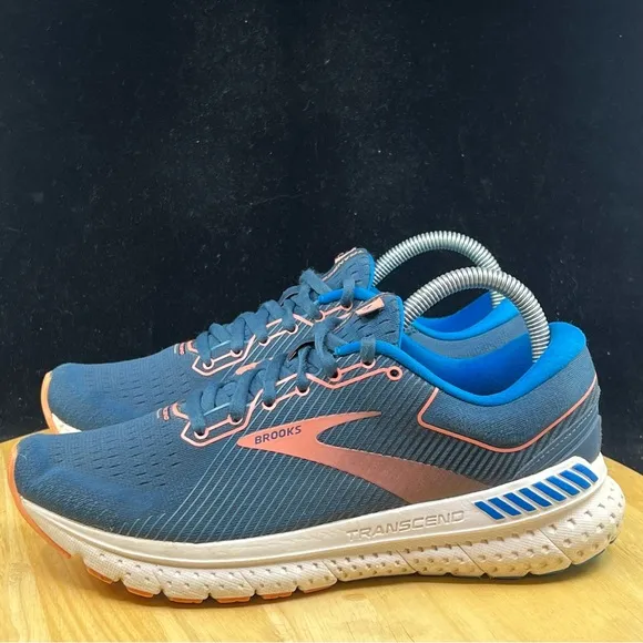 Brooks Transcend 7 1203191B480 Blue Running Shoes Sneakers Women's Size 8 B