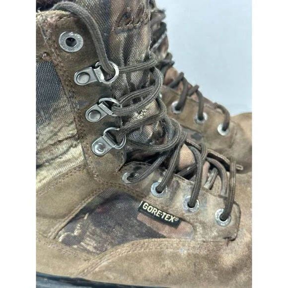 Cabela's Mens 7.5 EE Camo Gore-Tex Waterproof boots 81-3741 cabelas camouflage