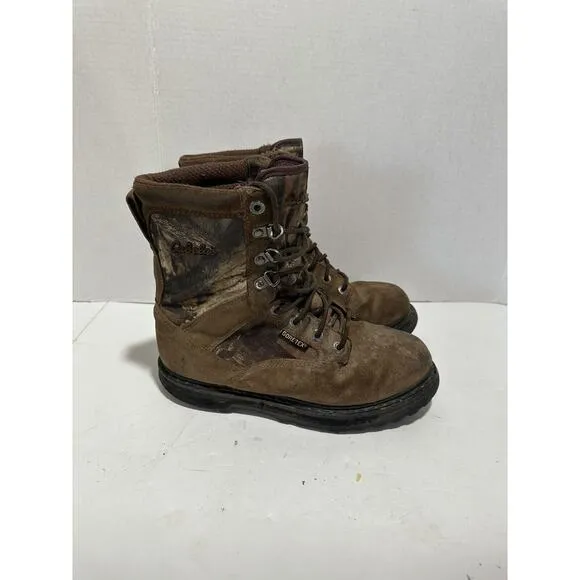 Cabela's Mens 7.5 EE Camo Gore-Tex Waterproof boots 81-3741 cabelas camouflage