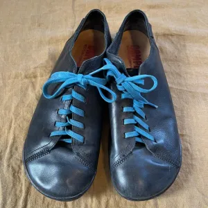 Camper Peu Men's Black leather shoe earth connect size 9