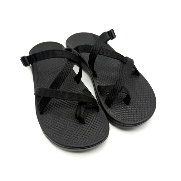 Chaco Black Zong X Slide Sandals With Vibram Sole 7