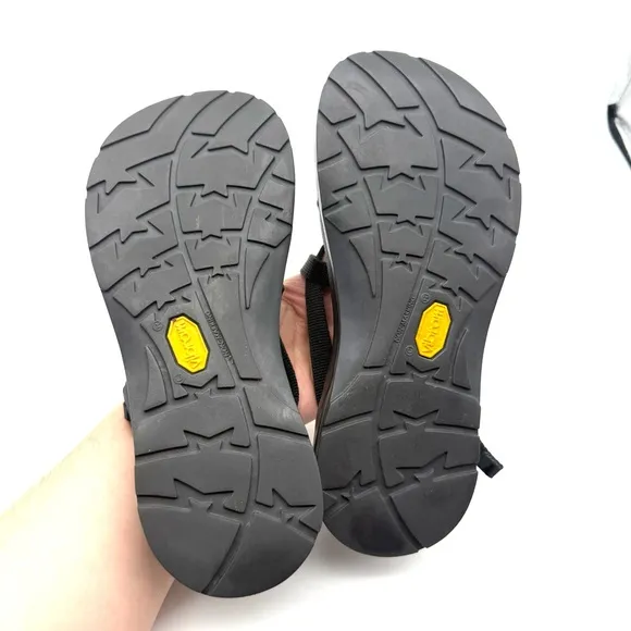 Chaco Black Zong X Slide Sandals With Vibram Sole 7