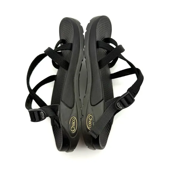 Chaco Black Zong X Slide Sandals With Vibram Sole 7