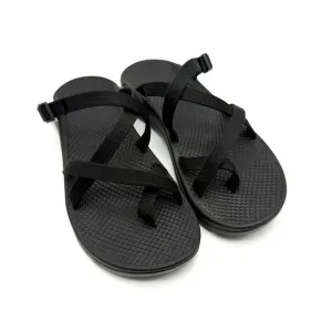 Chaco Black Zong X Slide Sandals With Vibram Sole 7