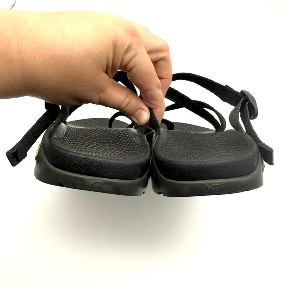 Chaco Black Zong X Slide Sandals With Vibram Sole 7