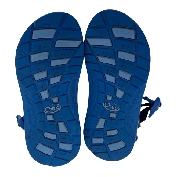 Chaco Blue Z1 Ecotread Strappy Sandals Size 4 Kid's