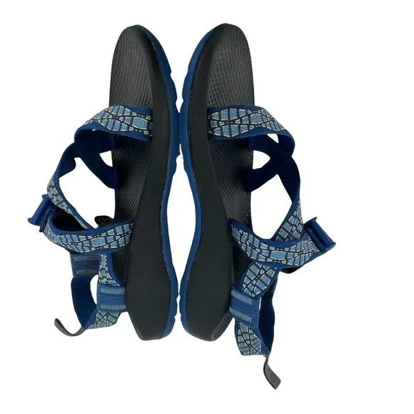 Chaco Blue Z1 Ecotread Strappy Sandals Size 4 Kid's