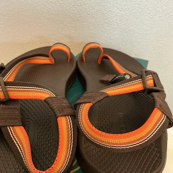 Chaco Bodhi Brown and Orange Sandals