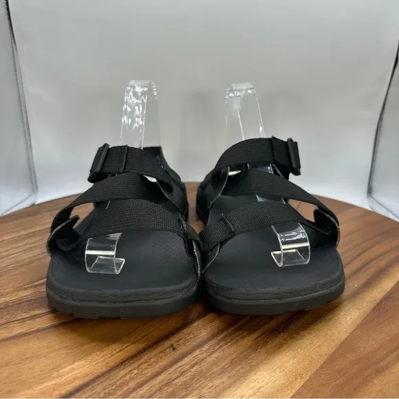 Chaco Lowdown Sandals Black Outdoor Travel Hiking‎ JCH107109 Men's Size 7