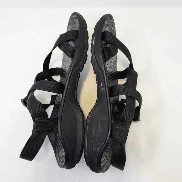 Chaco Mens Z Cloud 2 Black Adjustable Strap Outdoor Sandals Size 11 Toe Strap