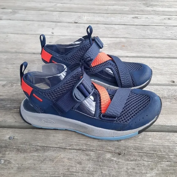 Chaco Odyssey Sandal Navy all terrain closed toe hiking sandals J106467 size 9