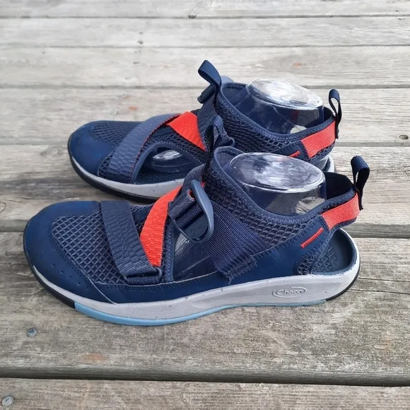 Chaco Odyssey Sandal Navy all terrain closed toe hiking sandals J106467 size 9