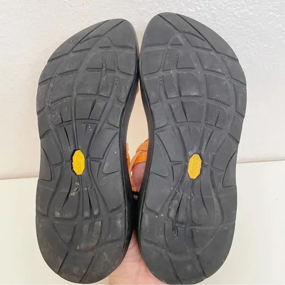 Chaco orange outdoor sandals Sz 6