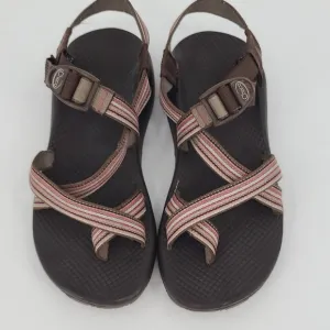 Chaco Pink and Brown Sandals