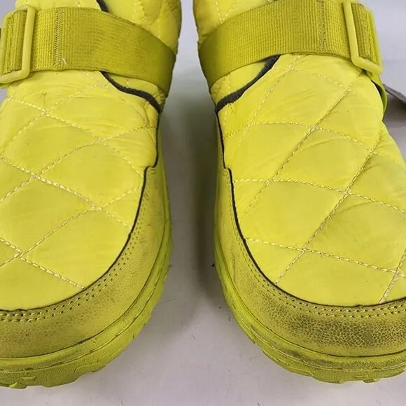 Chaco Ramble Puff Shoes Mens US 11 Hi Viz Green Yellow Outdoor Shoes Sneakers