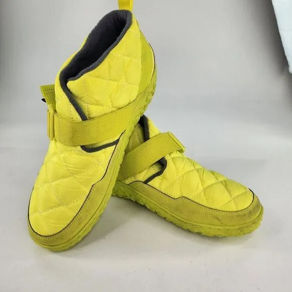 Chaco Ramble Puff Shoes Mens US 11 Hi Viz Green Yellow Outdoor Shoes Sneakers