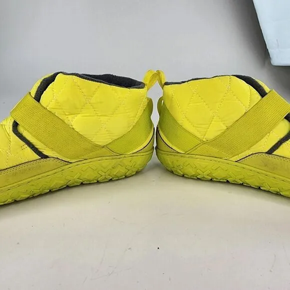 Chaco Ramble Puff Shoes Mens US 11 Hi Viz Green Yellow Outdoor Shoes Sneakers