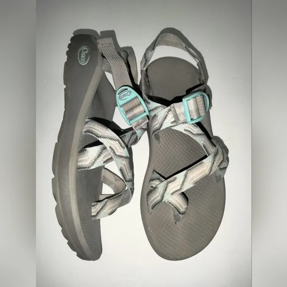 Chaco (Size 8) Multicolored &quot;Z/Cloud&quot; Adjustable Strap Open Toe Outdoor Sandals