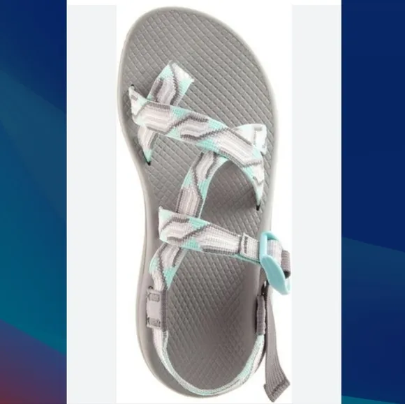 Chaco (Size 8) Multicolored &quot;Z/Cloud&quot; Adjustable Strap Open Toe Outdoor Sandals