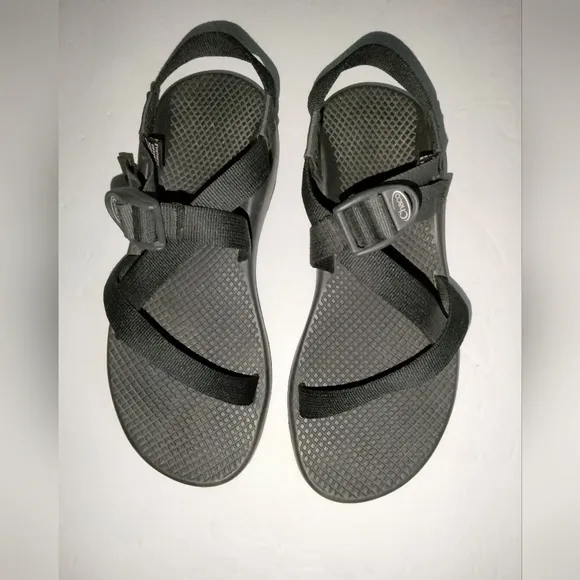 Chaco (Size 9) Black Classic Z-1 Strappy Vibram Outdoor Hiking Open Toe Sandals