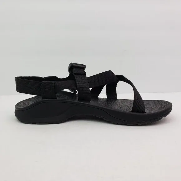 Chaco Updraft Ecotread Mens Size 12 Black Outdoor Hiking Sport Sandals J105615