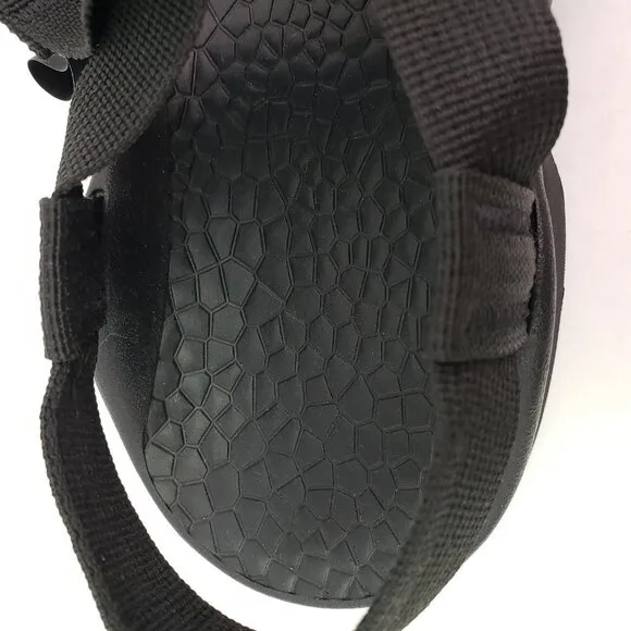 Chaco Updraft Ecotread Mens Size 12 Black Outdoor Hiking Sport Sandals J105615
