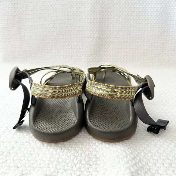 Chaco Women ZX2 Classic Strappy Outdoor Sandals in Pully Gold Size 10 JCH108074