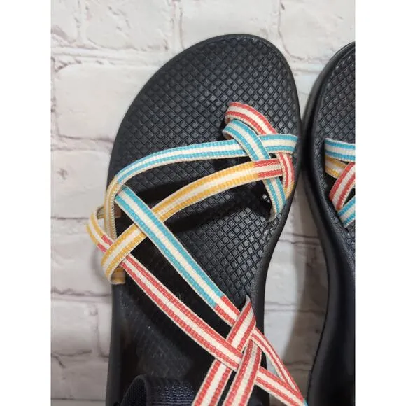 Chaco Women ZX/2 Size 8 Classic w/ Toe Loop Outdoor Sandal Multi Vary Primary