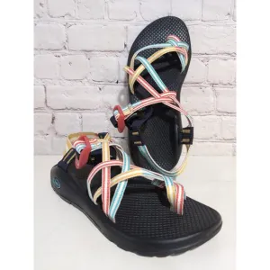 Chaco Women ZX/2 Size 8 Classic w/ Toe Loop Outdoor Sandal Multi Vary Primary