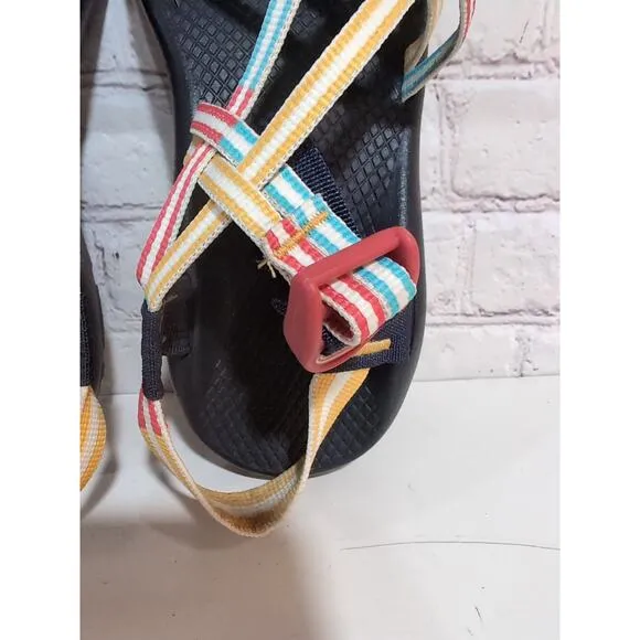 Chaco Women ZX/2 Size 8 Classic w/ Toe Loop Outdoor Sandal Multi Vary Primary