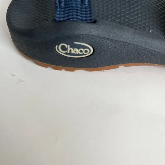 Chaco Z Cloud 2 Glacier Blue Zig Zag Pattern Outdoor Hiking Sandals