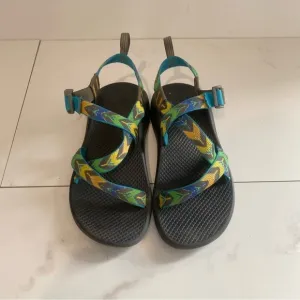 Chaco Z/1 Ecothread Hiking Outdoor Sandals Zigzag Size 5
