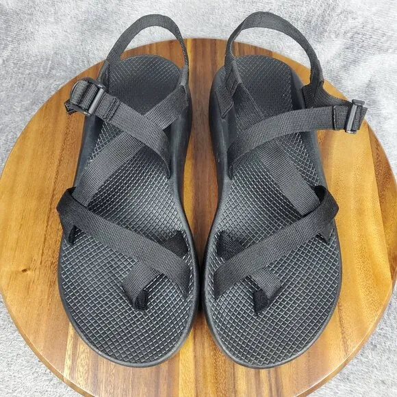 Chaco Z/2 Classic Sandals Men's 12 Black Outdoor Beach Walking Sports Hiking