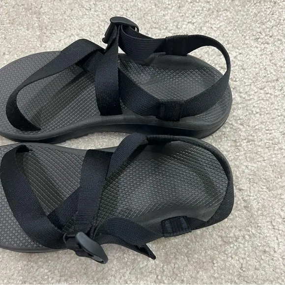 Chaco ZCloud NEW Men Banded Sandals Size 12 Solid Black J105593 Outdoor Hiking